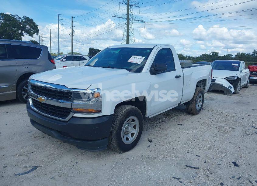 Photo 2 of 2017 Chevrolet Silverado 1500 WT (VIN 1GCNCNEH6HZ128310)