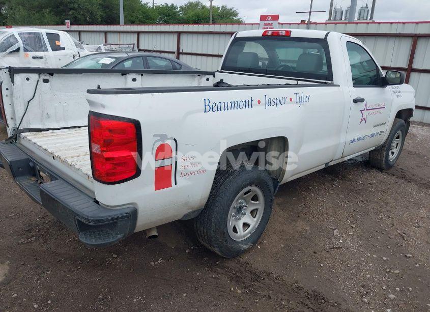 Photo 4 of 2016 Chevrolet Silverado 1500 WT (VIN 1GCNCNEH7GZ105147)