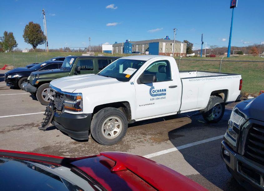 Photo 2 of 2017 Chevrolet Silverado 1500 WT (VIN 1GCNCNEH8HZ322532)