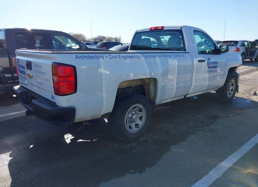 Photo 4 of 2017 Chevrolet Silverado 1500 WT (VIN 1GCNCNEH8HZ322532)