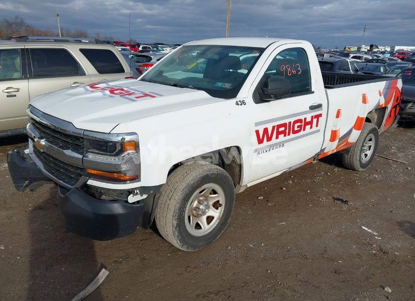 Photo 2 of 2017 Chevrolet Silverado 1500 WT (VIN 1GCNCNEH9HZ176805)