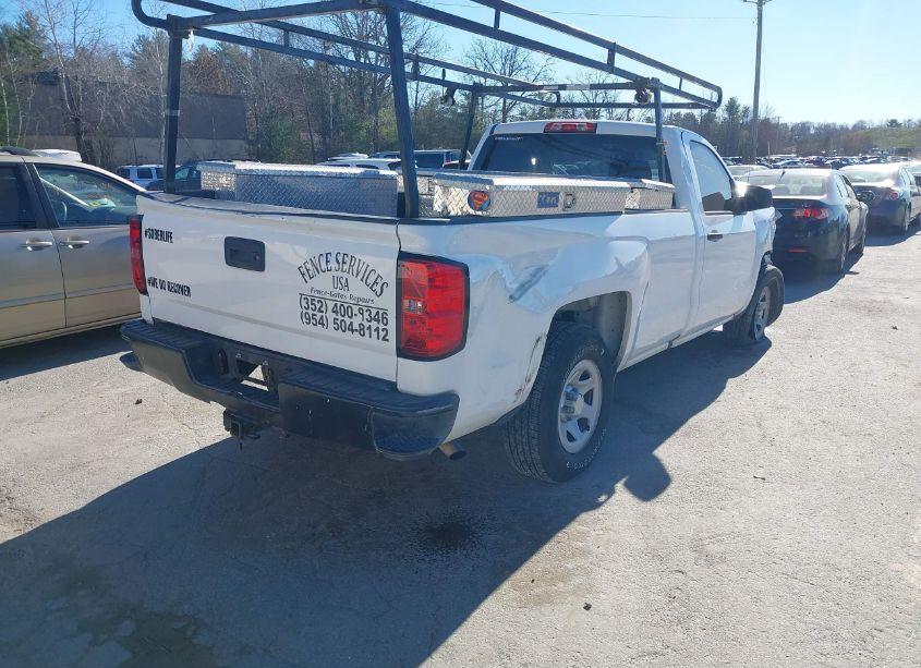 Photo 4 of 2016 Chevrolet Silverado 1500 WT (VIN 1GCNCNEHXGZ283005)