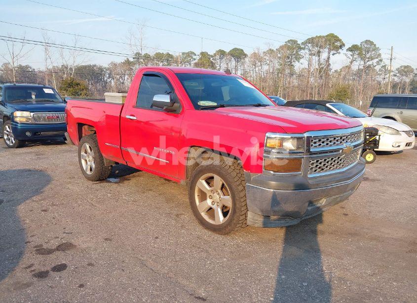 2014 Chevrolet Silverado 1500 WORK TRUCK 2WT (VIN 1GCNCPEC1EZ225281) main photo