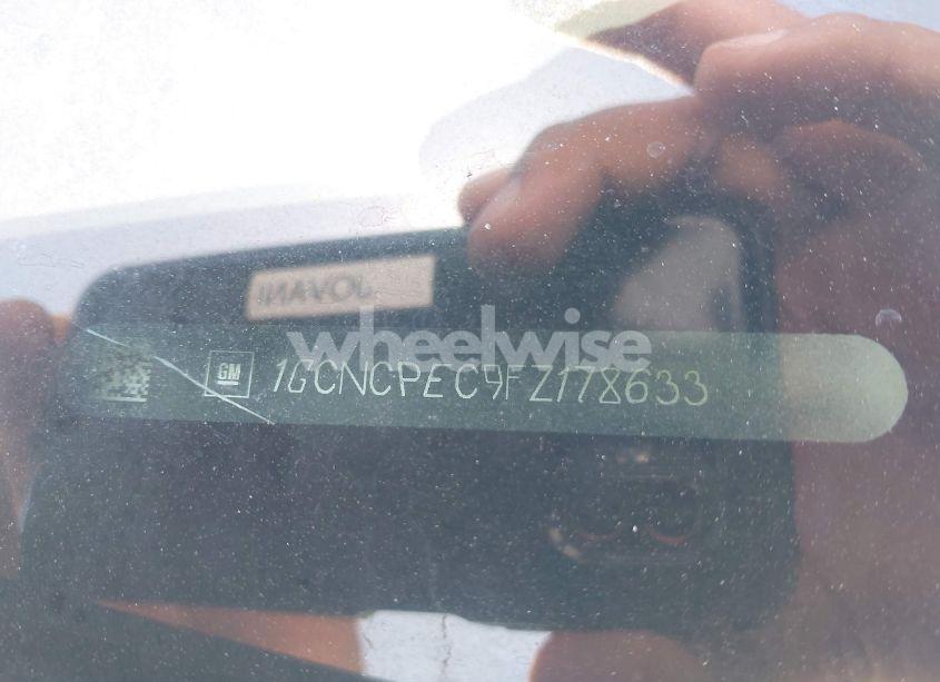 Photo 9 of 2015 Chevrolet Silverado 1500 WT (VIN 1GCNCPEC9FZ178633)