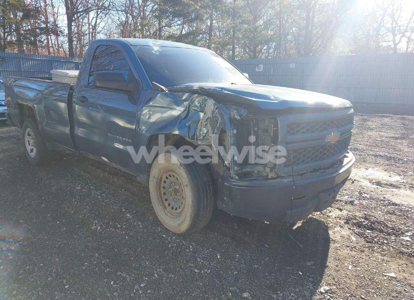 2014 Chevrolet Silverado 1500 WORK TRUCK 1WT (VIN 1GCNCPEH0EZ357704) main photo