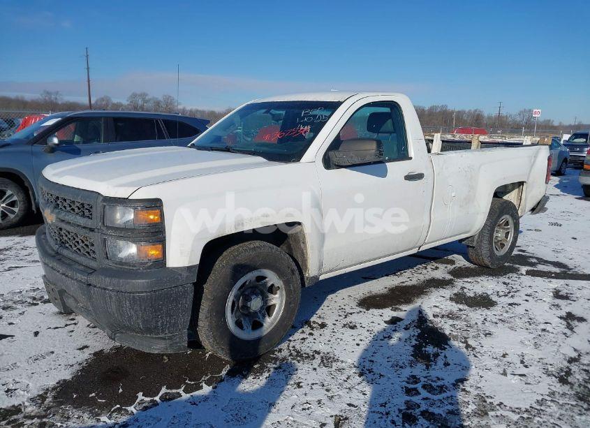 Photo 2 of 2014 Chevrolet Silverado 1500 WORK TRUCK 1WT (VIN 1GCNCPEH0EZ369982)