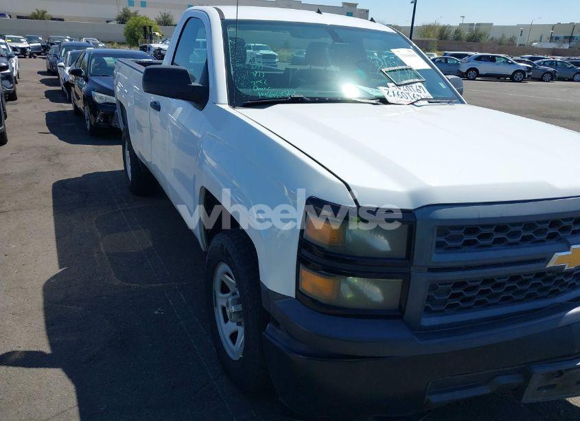 2014 Chevrolet Silverado 1500 WORK TRUCK 1WT (VIN 1GCNCPEH0EZ386717) main photo