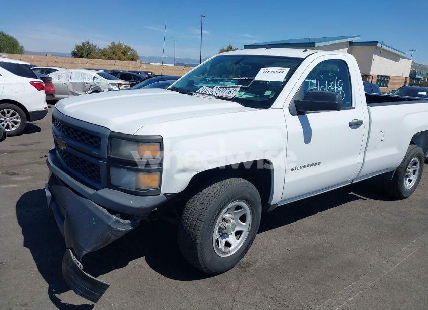 Photo 2 of 2014 Chevrolet Silverado 1500 WORK TRUCK 1WT (VIN 1GCNCPEH0EZ386717)