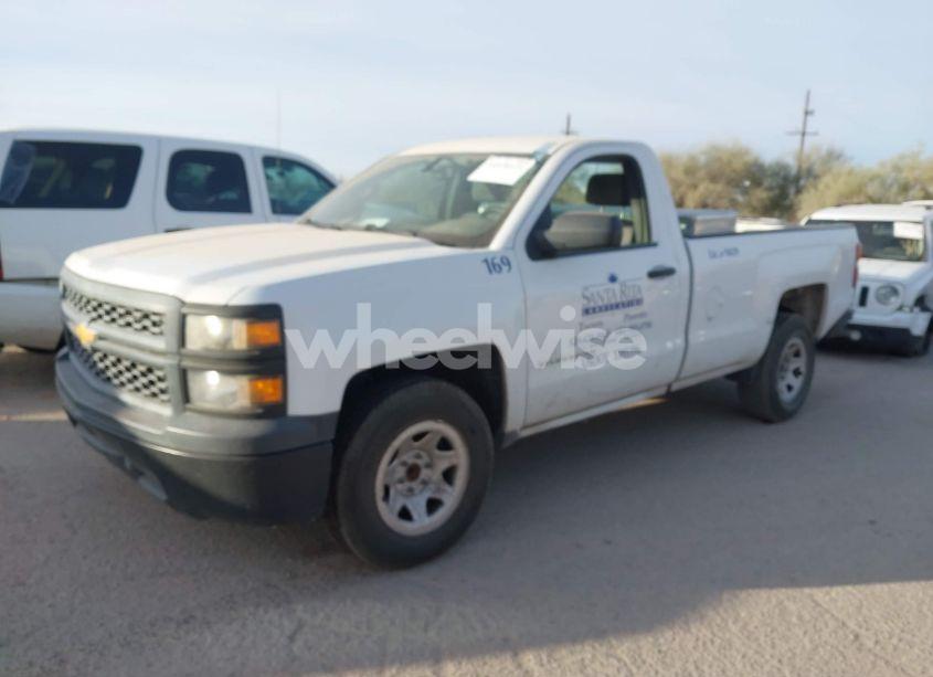 Photo 2 of 2015 Chevrolet Silverado 1500 WT (VIN 1GCNCPEH0FZ384726)
