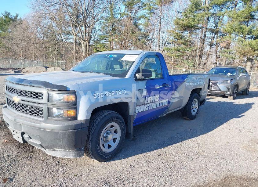 Photo 2 of 2014 Chevrolet Silverado 1500 WORK TRUCK 1WT (VIN 1GCNCPEH2EZ344792)