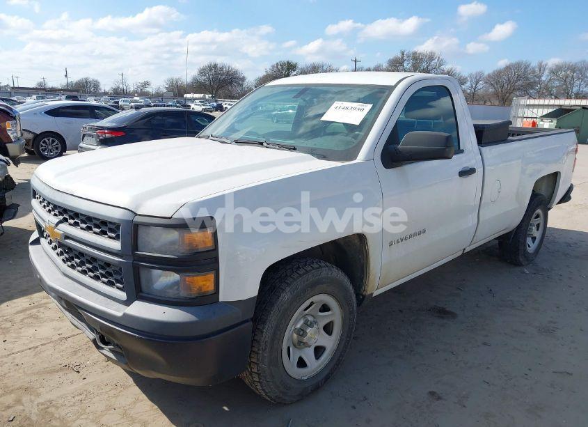 Photo 2 of 2014 Chevrolet Silverado 1500 WORK TRUCK 1WT (VIN 1GCNCPEH6EZ383806)