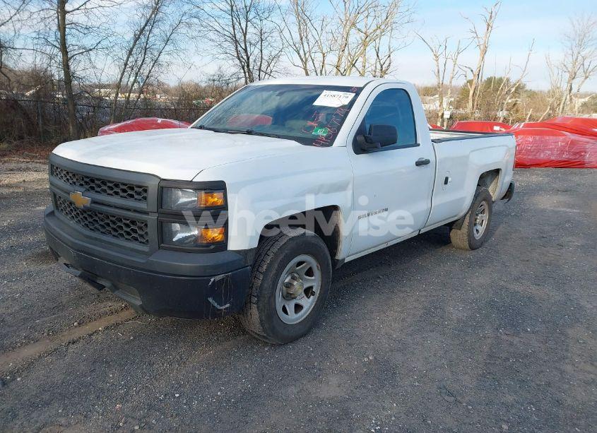 Photo 2 of 2014 Chevrolet Silverado 1500 WORK TRUCK 1WT (VIN 1GCNCPEH6EZ387130)