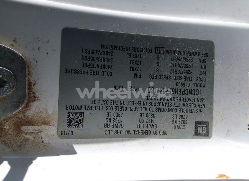 Photo 9 of 2014 Chevrolet Silverado 1500 WORK TRUCK 1WT (VIN 1GCNCPEH6EZ387130)