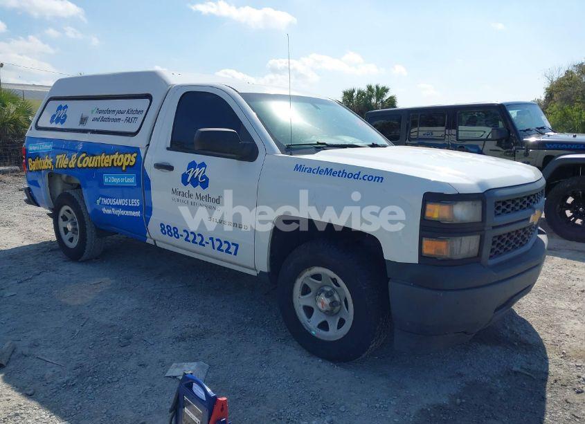 2014 Chevrolet Silverado 1500 WORK TRUCK 1WT (VIN 1GCNCPEH9EZ343736) main photo