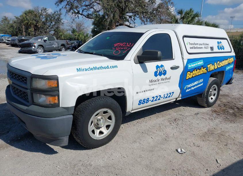 Photo 2 of 2014 Chevrolet Silverado 1500 WORK TRUCK 1WT (VIN 1GCNCPEH9EZ343736)