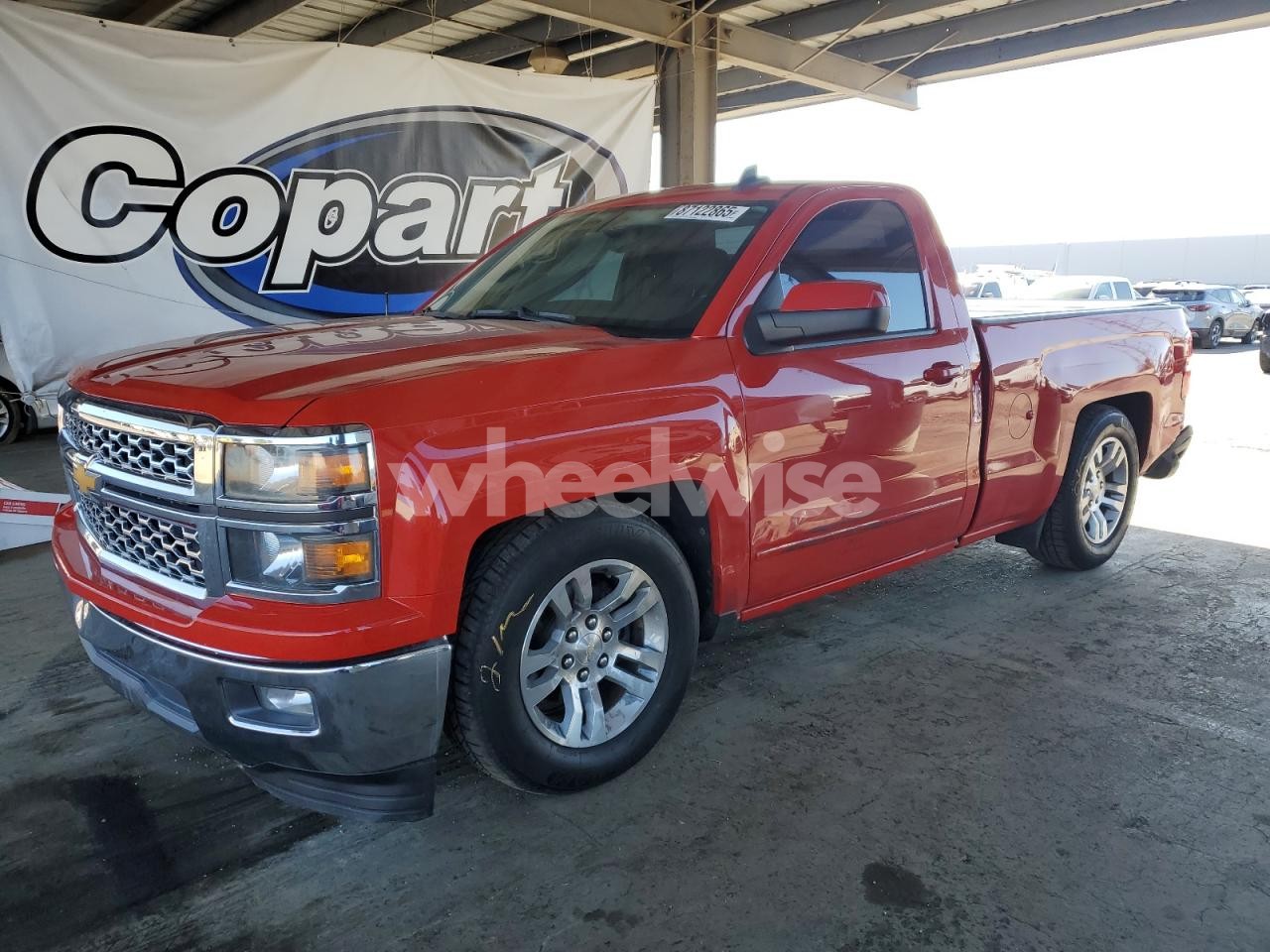 2015 CHEVROLET SILVERADO C1500 LT (VIN 1GCNCREC6FZ364593) main photo