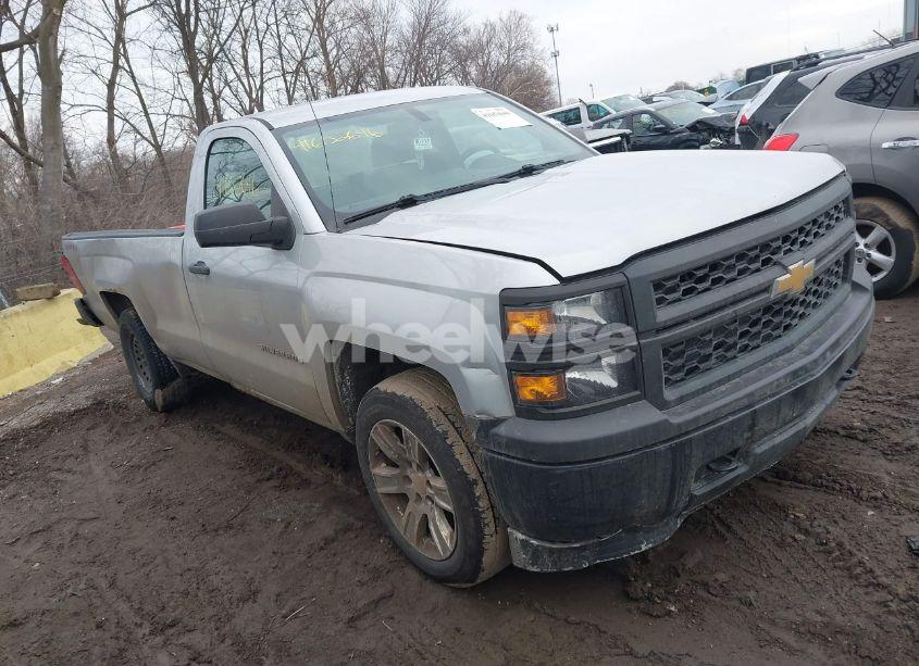 2014 Chevrolet Silverado 1500 WORK TRUCK 1WT (VIN 1GCNKPEC2EZ395507) main photo
