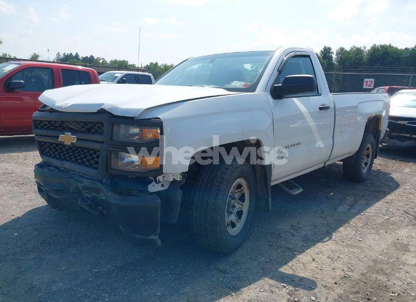 Photo 2 of 2014 Chevrolet Silverado 1500 WORK TRUCK 1WT (VIN 1GCNKPEC3EZ322954)