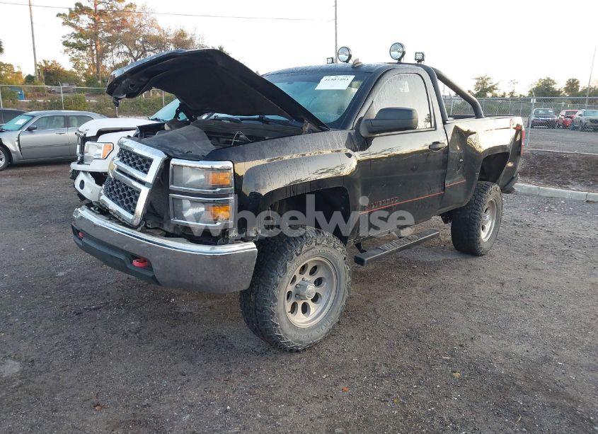 Photo 2 of 2014 Chevrolet Silverado 1500 WORK TRUCK 2WT (VIN 1GCNKPEC3EZ383138)