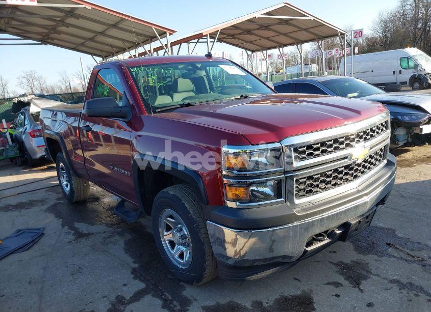 2014 Chevrolet Silverado 1500 WORK TRUCK 2WT (VIN 1GCNKPEH4EZ346224) main photo