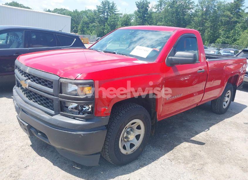 Photo 2 of 2014 Chevrolet Silverado 1500 WORK TRUCK 1WT (VIN 1GCNKPEH8EZ333301)