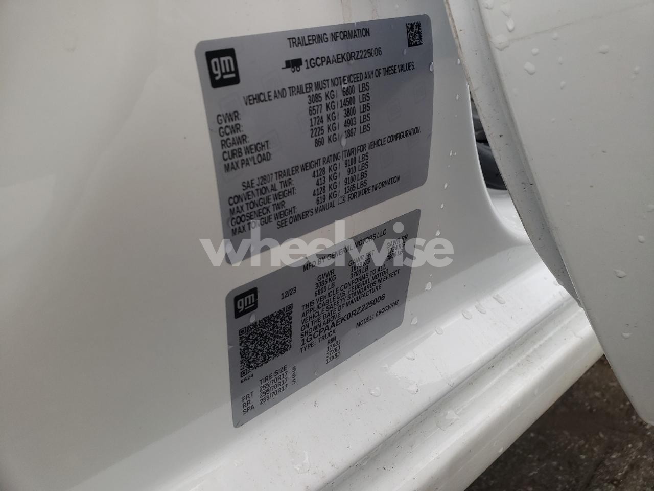 Photo 12 of 2024 CHEVROLET SILVERADO C1500 (VIN 1GCPAAEK0RZ225006)