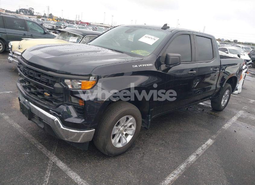 Photo 2 of 2022 Chevrolet Silverado 1500 2WD SHORT BED WT (VIN 1GCPAAEKXNZ620093)