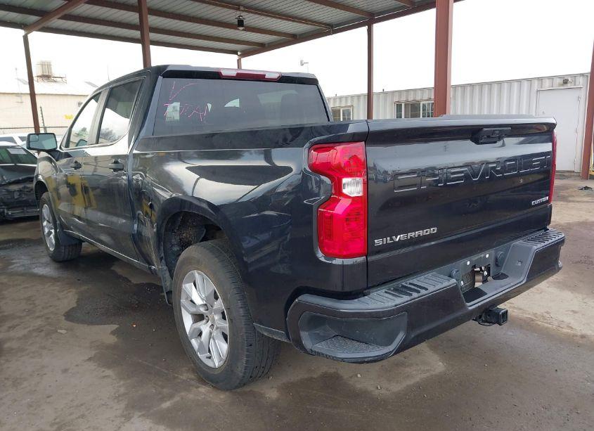 Photo 3 of 2022 Chevrolet Silverado 1500 2WD SHORT BED CUSTOM (VIN 1GCPABEK0NZ530487)