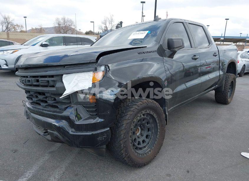 Photo 2 of 2023 Chevrolet Silverado 1500 2WD SHORT BED CUSTOM (VIN 1GCPABEK0PZ279943)