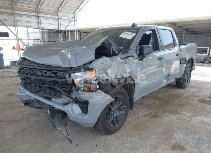 Photo 2 of 2024 Chevrolet Silverado 1500 2WD SHORT BED CUSTOM (VIN 1GCPABEK0RZ328996)