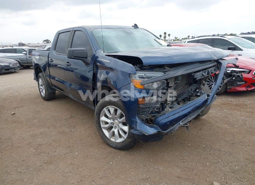 2023 Chevrolet Silverado 1500 2WD SHORT BED CUSTOM (VIN 1GCPABEK1PZ118310) main photo