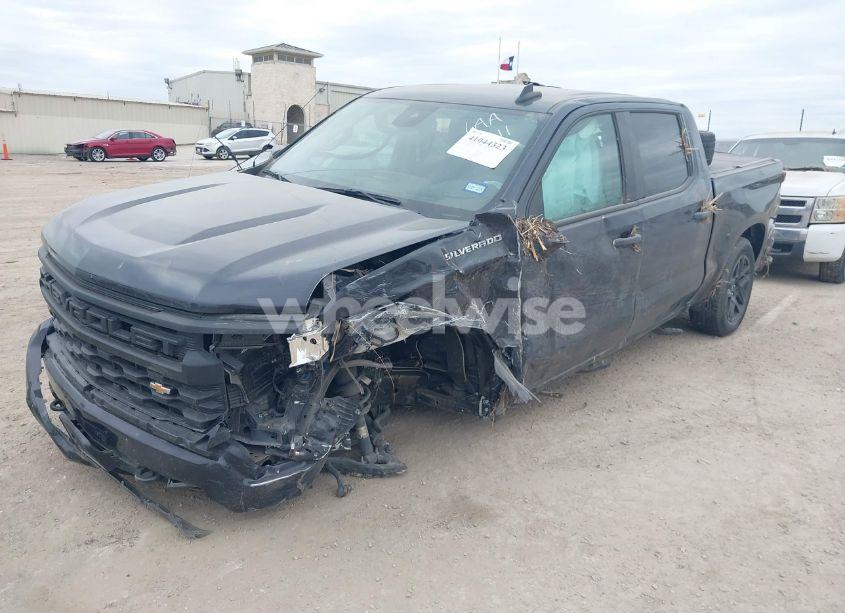 Photo 2 of 2023 Chevrolet Silverado 1500 2WD SHORT BED CUSTOM (VIN 1GCPABEK2PZ166219)