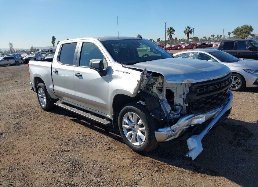 2022 Chevrolet Silverado 1500 2WD SHORT BED CUSTOM (VIN 1GCPABEK5NZ571682) main photo