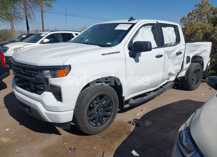 Photo 2 of 2024 Chevrolet Silverado 1500 2WD SHORT BED CUSTOM (VIN 1GCPABEK5RZ181171)