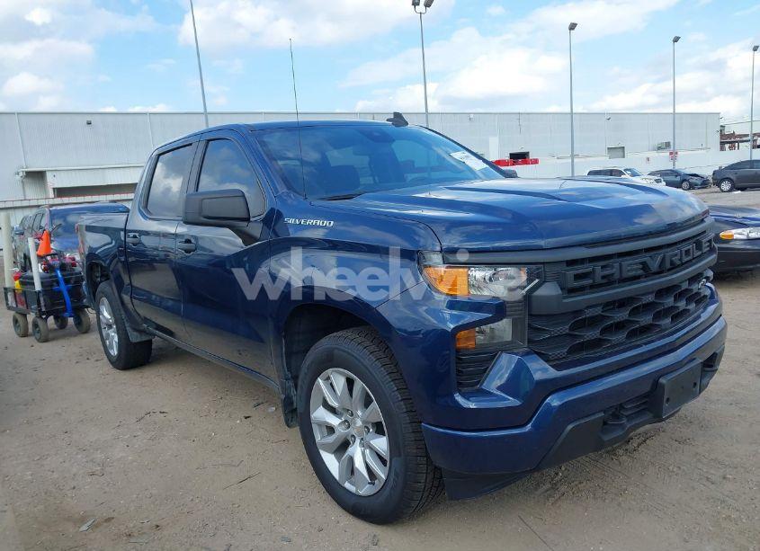 2022 Chevrolet Silverado 1500 2WD SHORT BED CUSTOM (VIN 1GCPABEK6NZ543535) main photo