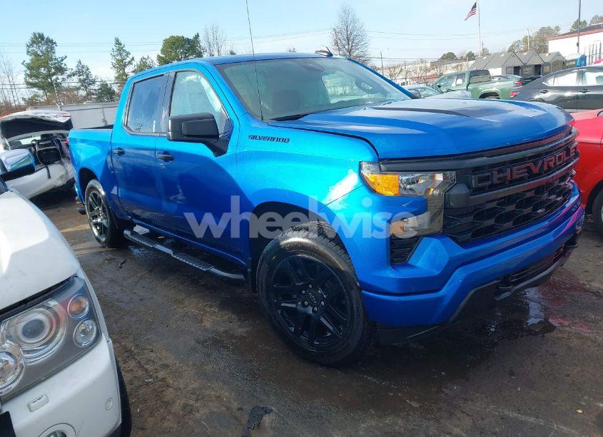 2024 Chevrolet Silverado 1500 2WD SHORT BED CUSTOM (VIN 1GCPABEK7RZ130691) main photo