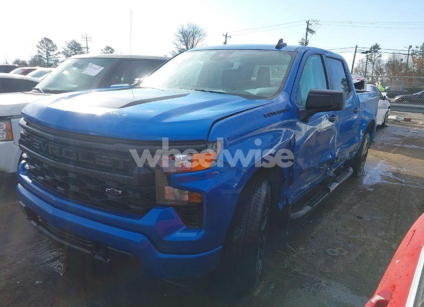 Photo 2 of 2024 Chevrolet Silverado 1500 2WD SHORT BED CUSTOM (VIN 1GCPABEK7RZ130691)