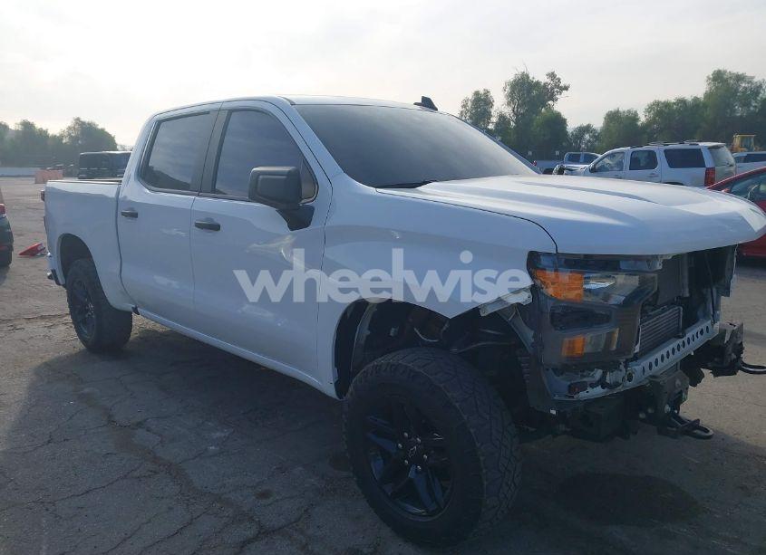 2022 Chevrolet Silverado 1500 2WD SHORT BED CUSTOM (VIN 1GCPABEK9NZ531217) main photo