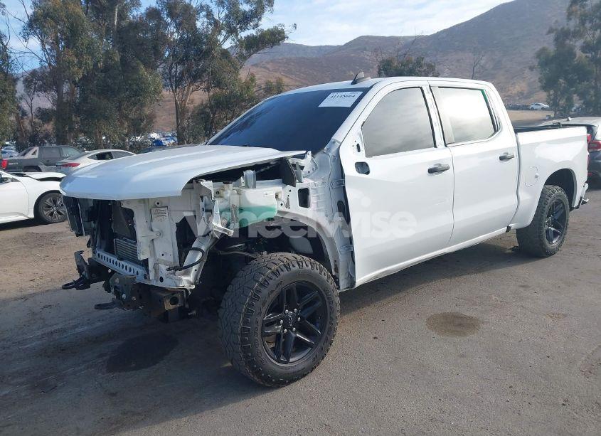 Photo 2 of 2022 Chevrolet Silverado 1500 2WD SHORT BED CUSTOM (VIN 1GCPABEK9NZ531217)