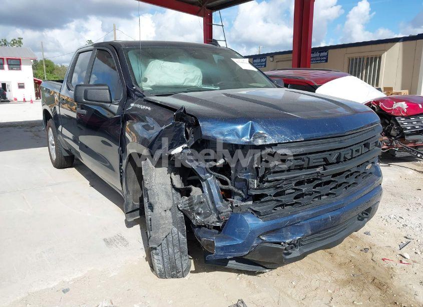2022 Chevrolet Silverado 1500 2WD SHORT BED CUSTOM (VIN 1GCPABEK9NZ606935) main photo