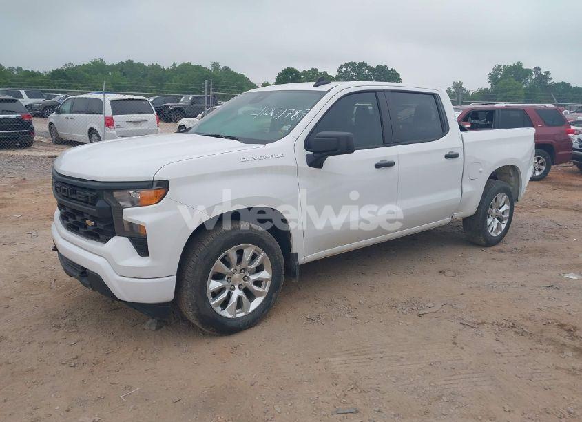 Photo 2 of 2024 Chevrolet Silverado 1500 2WD SHORT BED CUSTOM (VIN 1GCPABEKXRZ297160)