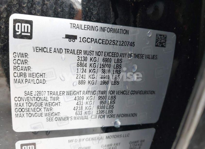 Photo 9 of 2025 Chevrolet Silverado 1500 2WD SHORT BED LT (VIN 1GCPACED2SZ120745)