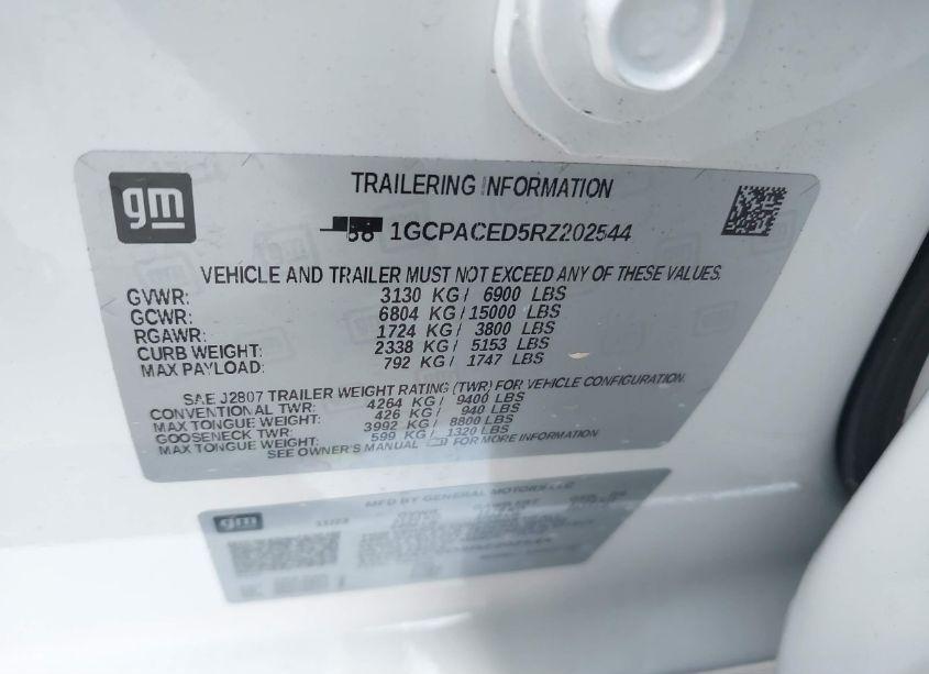 Photo 9 of 2024 Chevrolet Silverado 1500 2WD STANDARD BED LT (VIN 1GCPACED5RZ202544)