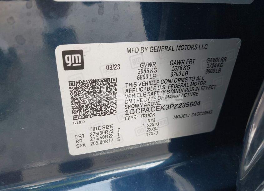 Photo 9 of 2023 Chevrolet Silverado 1500 2WD SHORT BED LT (VIN 1GCPACEK3PZ235604)