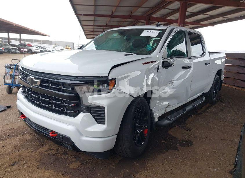 Photo 2 of 2023 Chevrolet Silverado 1500 2WD SHORT BED RST (VIN 1GCPADE89PZ115977)