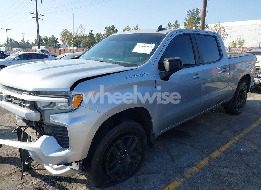 Photo 2 of 2022 Chevrolet Silverado 1500 2WD SHORT BED RST (VIN 1GCPADED5NZ538386)