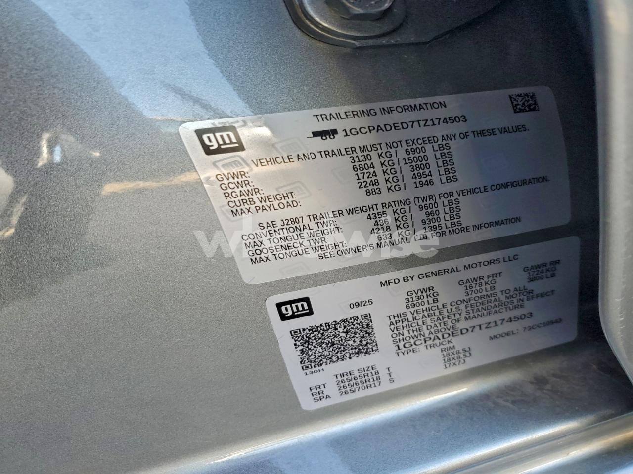 Photo 13 of 2026 CHEVROLET SILVERADO C1500 RST (VIN 1GCPADED7TZ174503)