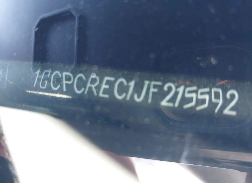 Photo 9 of 2018 Chevrolet Silverado 1500 1LT (VIN 1GCPCREC1JF215592)