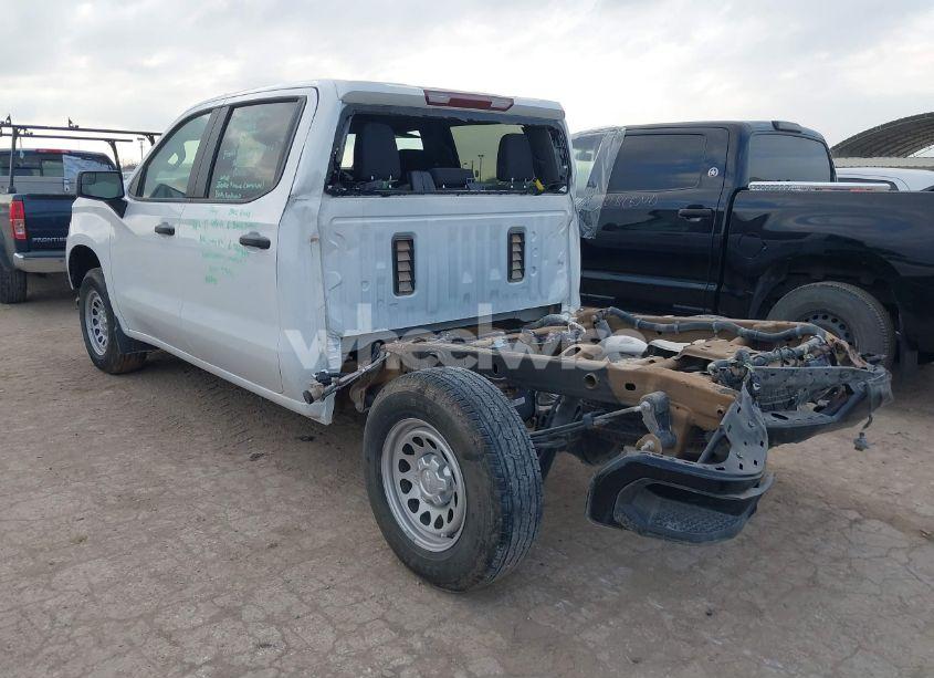 Photo 3 of 2024 Chevrolet Silverado 1500 4WD SHORT BED WT (VIN 1GCPDAEK1RZ221151)