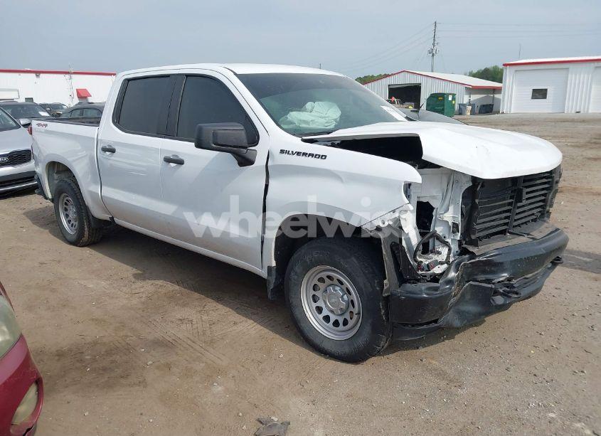 2023 Chevrolet Silverado 1500 4WD SHORT BED WT (VIN 1GCPDAEK4PZ201117) main photo